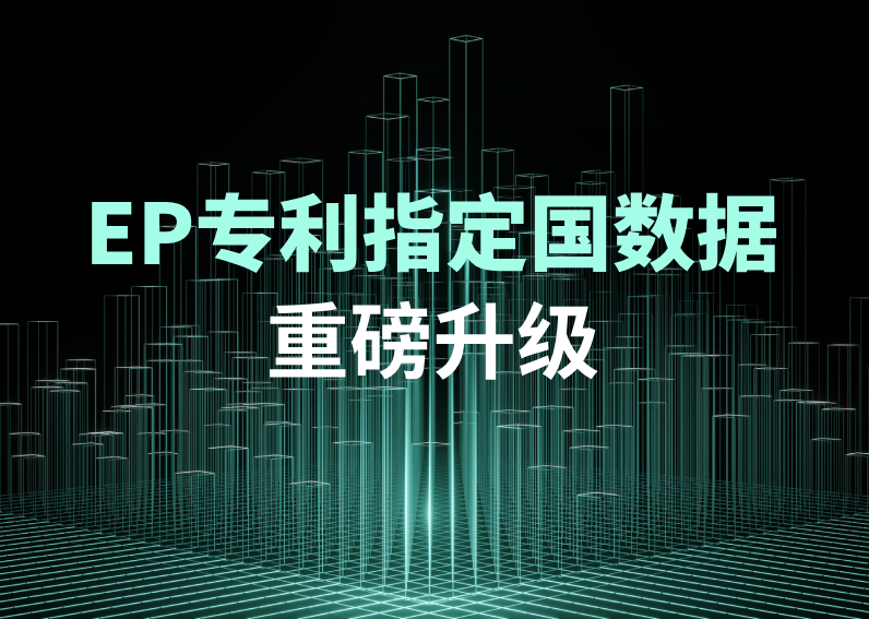EP专利指定国数据新增多个字段，304am永利集团深加工法律数据助力IP策略制定