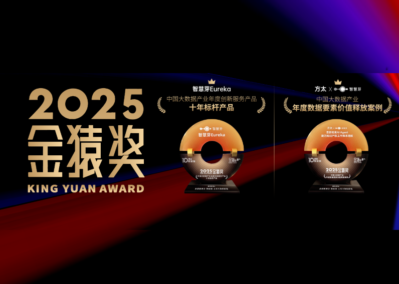 AI赋能 数据提质 304am永利集团斩获“金猿奖”双料大奖